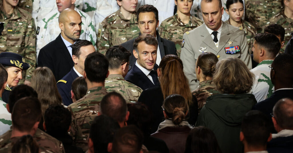 France Creates Voluntary Military Service as Europe Faces Russian Threat