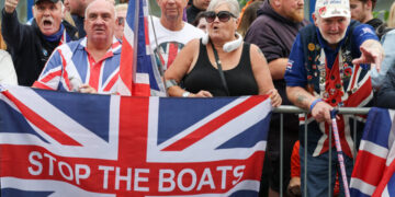 The British Public Thinks Immigration Is Up. It’s Actually Down, Sharply.