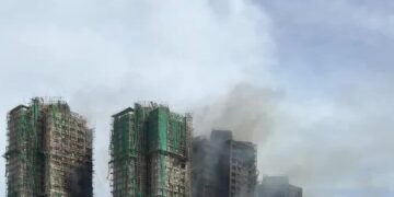 Images From the Deadly High-Rise Fire in Hong Kong