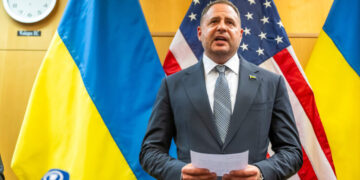 Property Tied to Ukraine’s Lead Negotiator Is Searched in Corruption Case