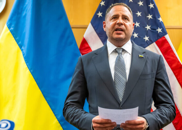 Property Tied to Ukraine’s Lead Negotiator Is Searched in Corruption Case