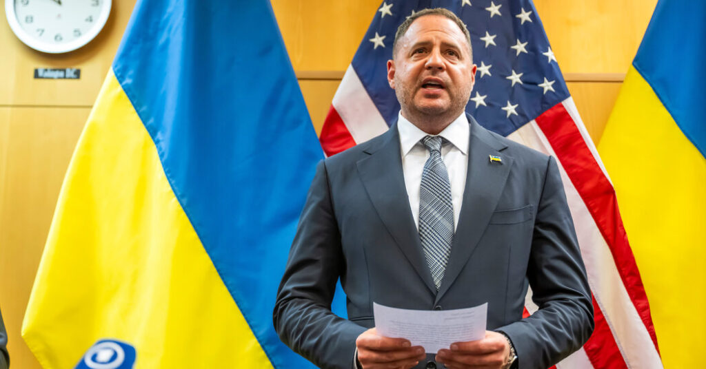 Property Tied to Ukraine’s Lead Negotiator Is Searched in Corruption Case