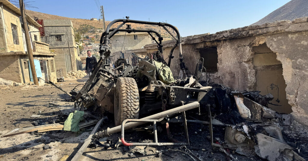 Israeli Raid in Southern Syria Kills at Least 13, Syrian Officials Say