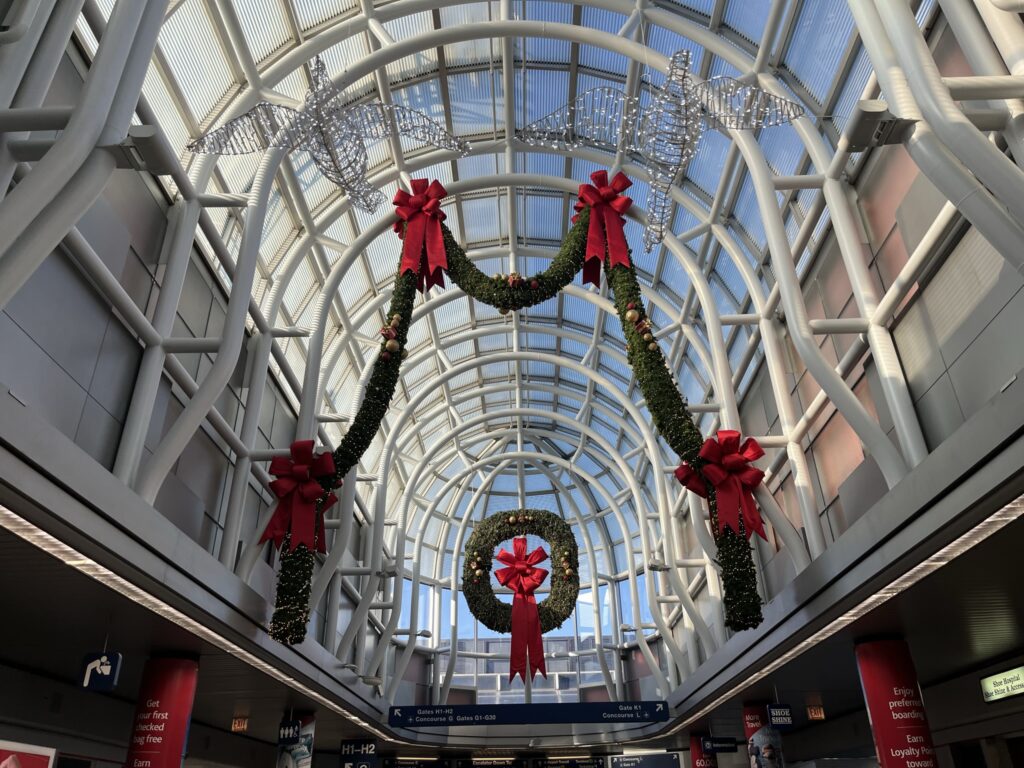 10 festive airports that go all out for the holidays