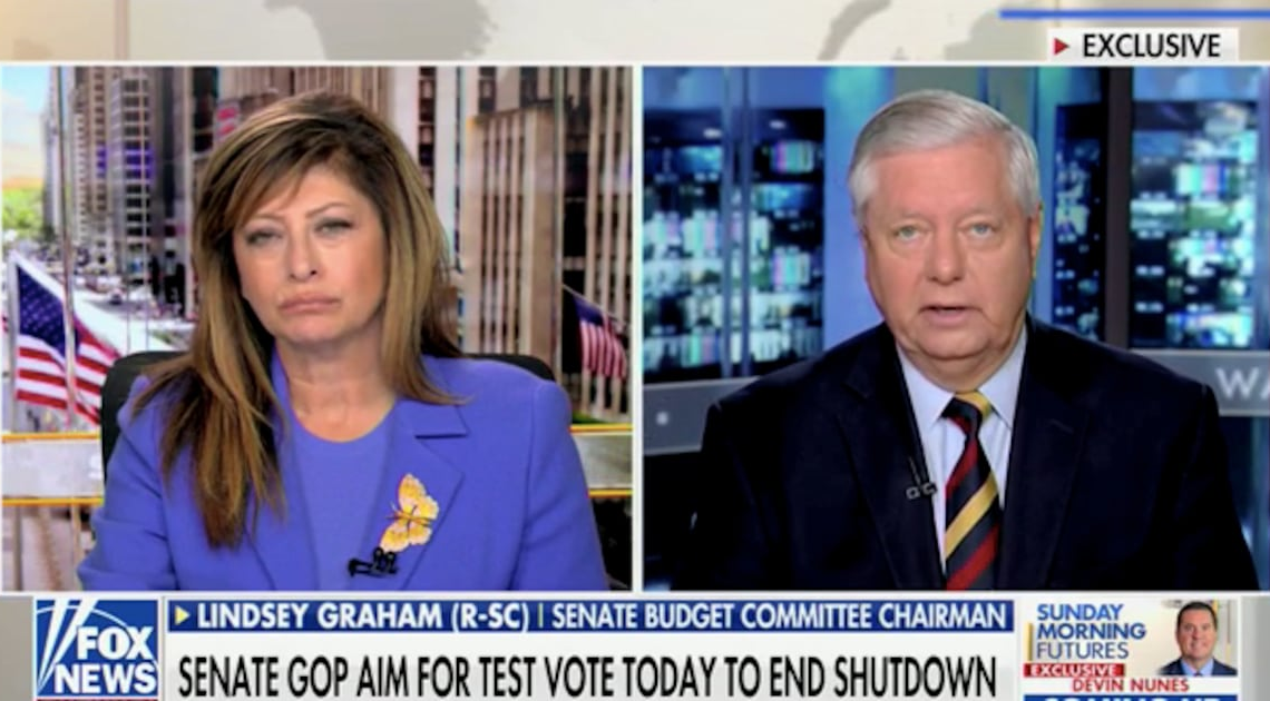 Lindsey Graham Predicts Close End to Shutdown