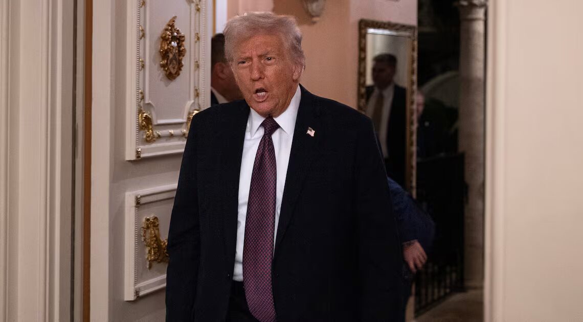 Trump, 79, Crashes Wedding to Ramble About Heaven