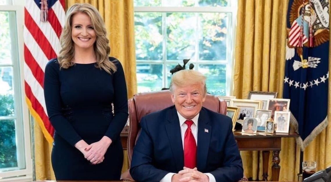 MAGA Lawyer Trolls Trump’s Tacky Gold After He Pardons Her