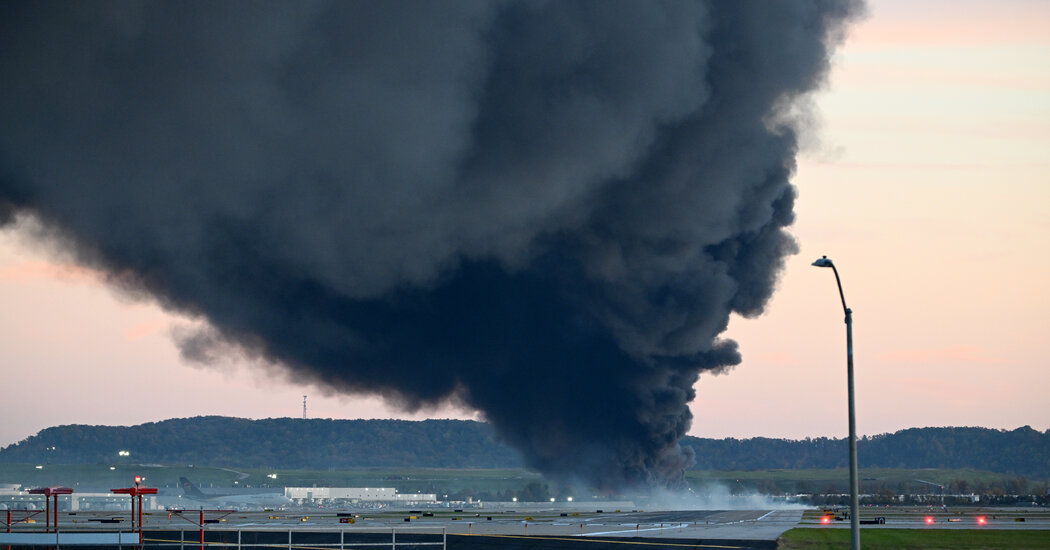 3 People Dead After UPS Plane Crashes in Louisville, Police Say