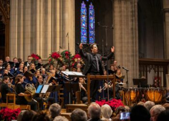 In December, there’s a holiday choral concert for everyone on your list