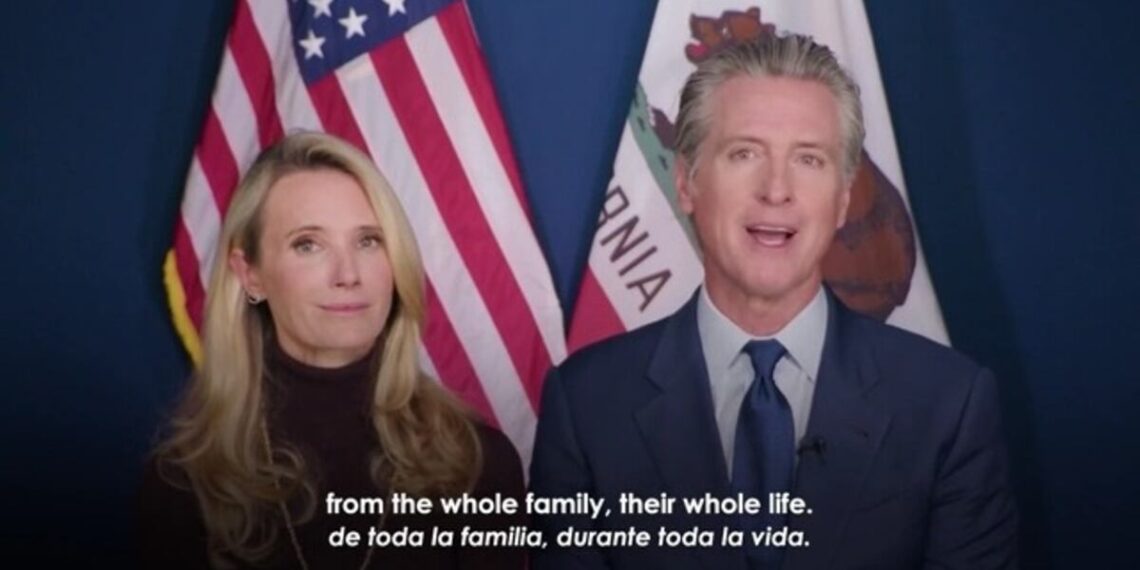 Newsom’s Wife Appropriates Karoline Leavitt’s Favorite Accessory