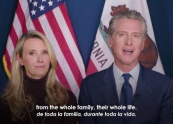 Newsom’s Wife Appropriates Karoline Leavitt’s Favorite Accessory