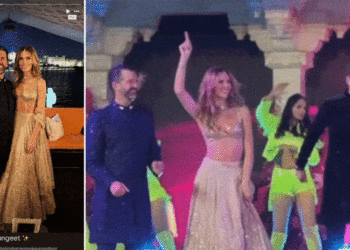 Don Jr. and Girlfriend Play Dress-Up at Lavish Indian Wedding