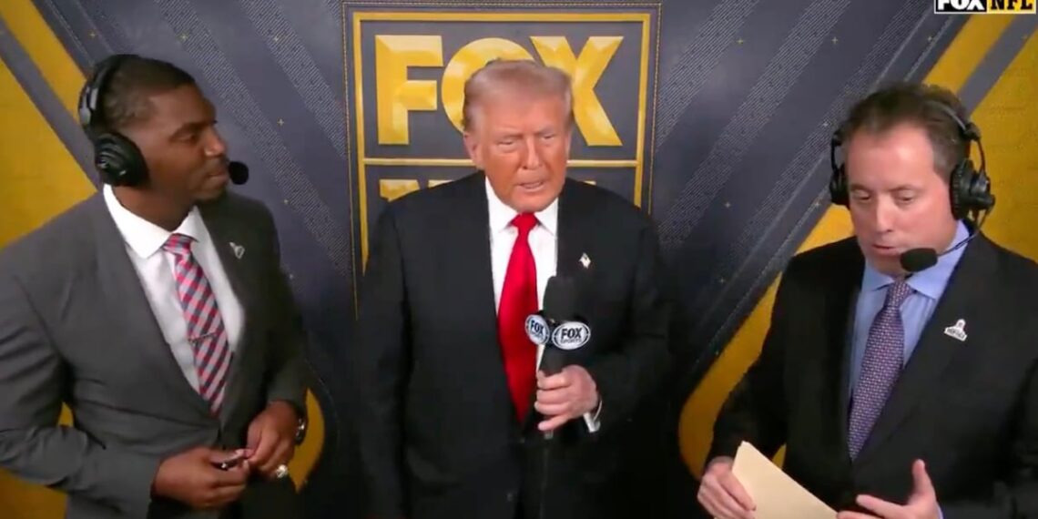 Trump, 79, Awkwardly Tries to Commentate Football Game