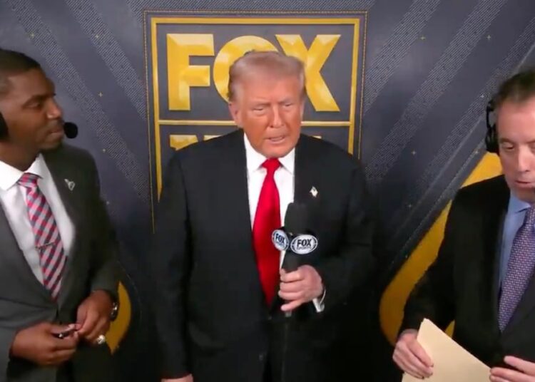 Trump, 79, Awkwardly Tries to Commentate Football Game