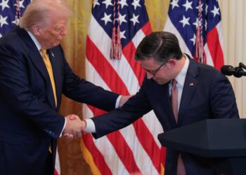 Johnson Busted Lying About Helping Blatant Trump Power Grab