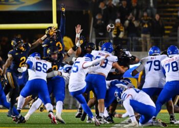 Chaos reigned on the last night of college football’s regular season