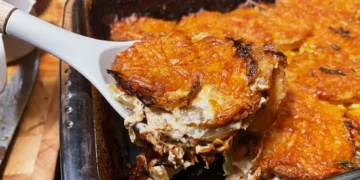 I make these cheesy scalloped potatoes every year on Thanksgiving instead of mashed potatoes. I’ll never go back.