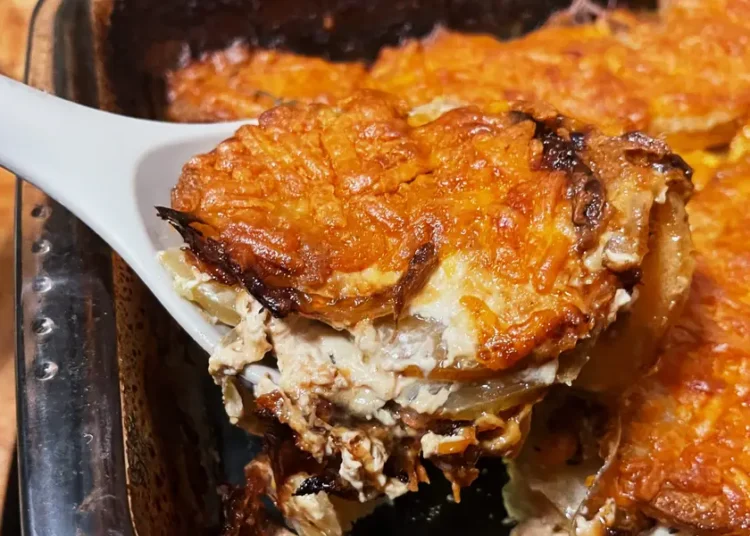 I make these cheesy scalloped potatoes every year on Thanksgiving instead of mashed potatoes. I’ll never go back.