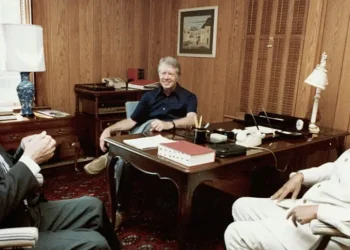 Photos show how Camp David, the president’s private escape, has changed through the years