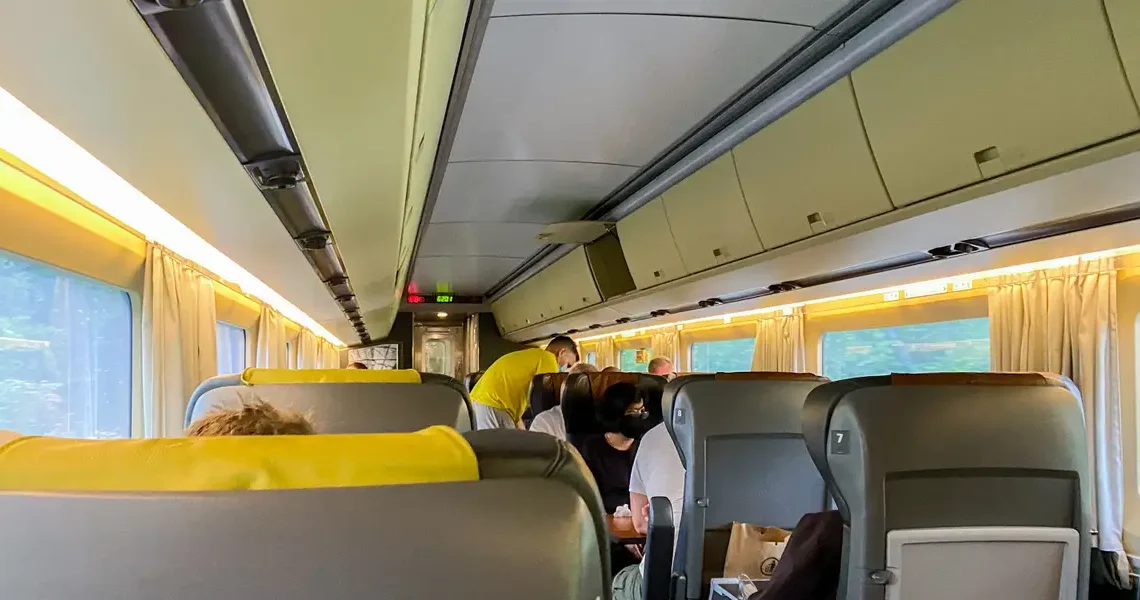 I spent 6 hours in business class on a Canadian train for $200. It was more luxurious than Amtrak trains in the US.