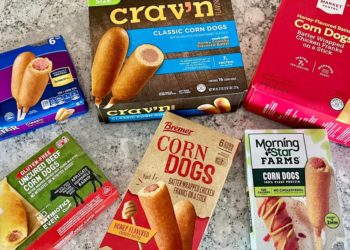 I tried 6 brands of frozen corn dogs from the grocery store, and was shocked by my favorite option