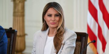 Photos show every time Melania Trump has appeared at a public White House event this year