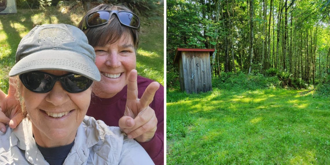 We dreamed of owning a vacation home in the Pacific Northwest. Houses were too expensive, so we bought land and a trailer.