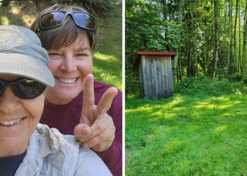 We dreamed of owning a vacation home in the Pacific Northwest. Houses were too expensive, so we bought land and a trailer.