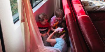 My ex and I split 10 years ago. He does his co-parenting at my house.