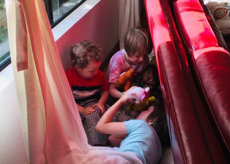 My ex and I split 10 years ago. He does his co-parenting at my house.