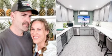 A couple spent $26,000 turning their garage into a kitchen. The space has boosted their cookie business to new heights.