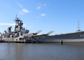 Climb aboard the USS New Jersey, the fastest, longest, and most decorated US battleship ever built