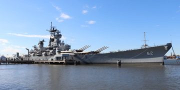 Climb aboard the USS New Jersey, the fastest, longest, and most decorated US battleship ever built