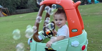 My family of 3 is living with my father-in-law while renovating our bathroom. We get free childcare and laundry service.