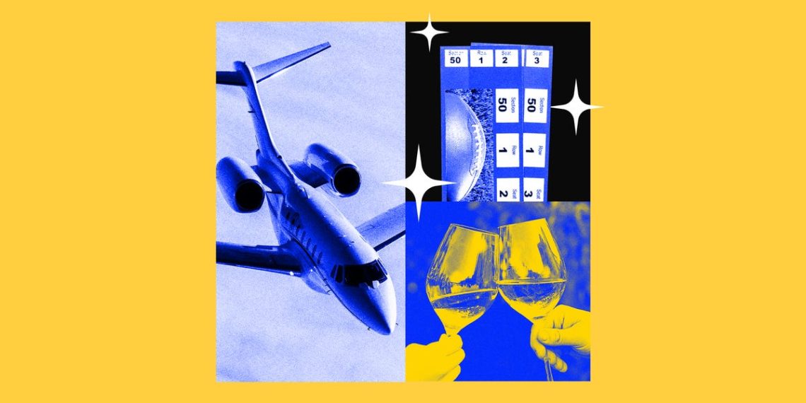 Suites at the Super Bowl, Nobu on board, a trip to Lake Como: Inside the perk wars taking over the private jet industry