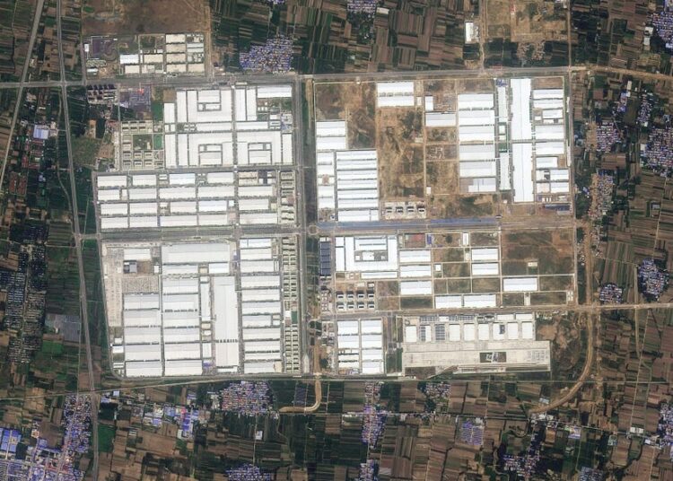 BYD’s largest Chinese megafactory dwarfs Tesla’s Austin site. Satellite images show it’s getting even bigger.