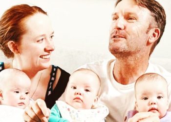 I gave birth to triplets when I was 41 and my husband was 49. There are benefits and drawbacks to being a parent of 3 at an older age.