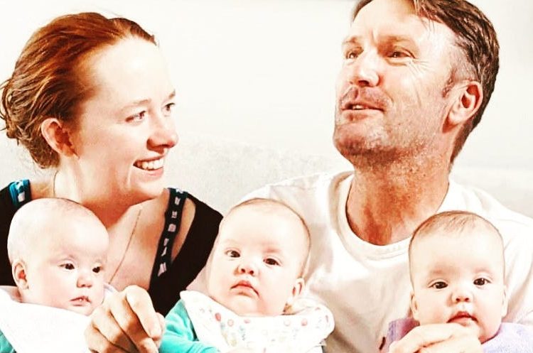 I gave birth to triplets when I was 41 and my husband was 49. There are benefits and drawbacks to being a parent of 3 at an older age.