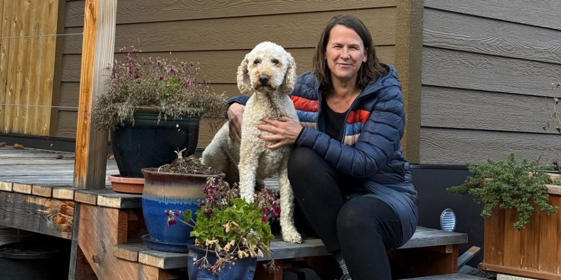 A 59-year-old downsized to a tiny home on wheels to shrink her housing costs while helping care for her parents