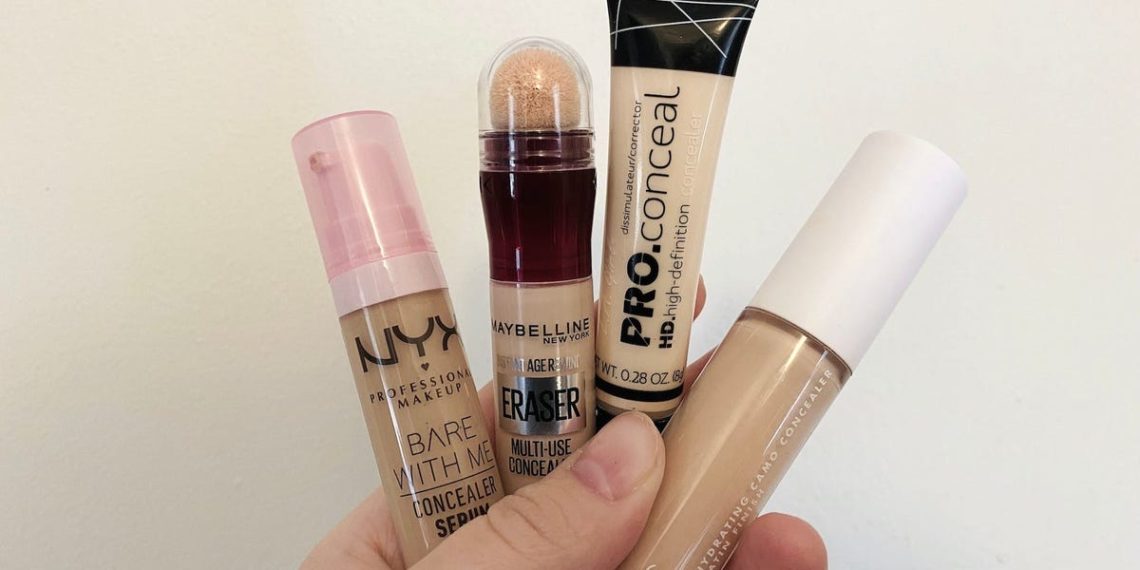 I tried 4 drugstore concealers that people rave about, and the best one is $8