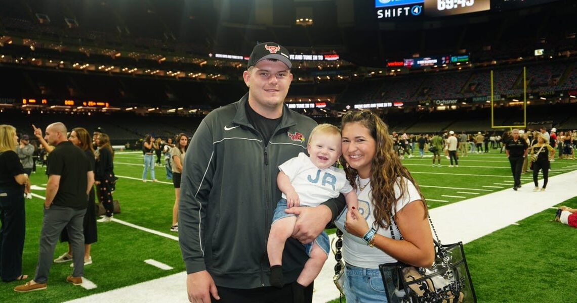 My husband plays in the NFL. We’ve lived in 5 different states, and moving is inevitable as a football wife.