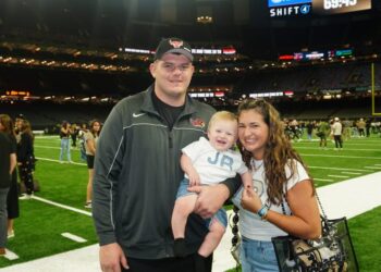 My husband plays in the NFL. We’ve lived in 5 different states, and moving is inevitable as a football wife.