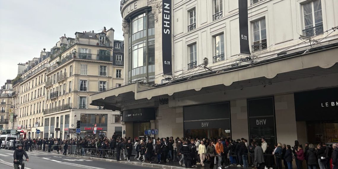Inside Shein’s Paris store opening: Huge lines, protests — and prices that surprised shoppers