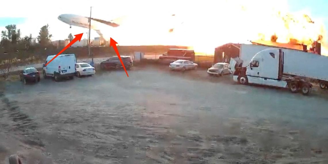 Photo shows UPS cargo plane at moment of fiery crash; left engine detached before takeoff, NTSB says