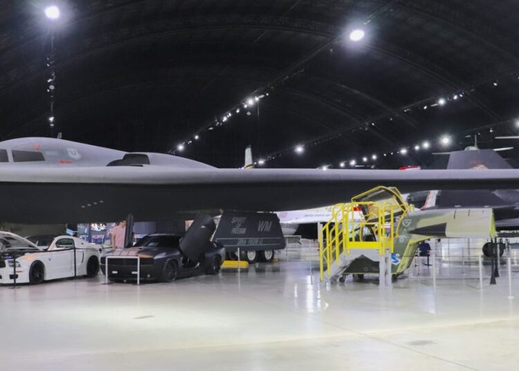 I visited the only B-2 stealth bomber on display in the world. Take a closer look.