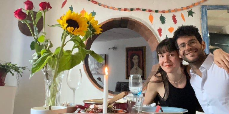 My boyfriend and I decided not to buy a house and instead rent small studios. Minimalist living works for us.