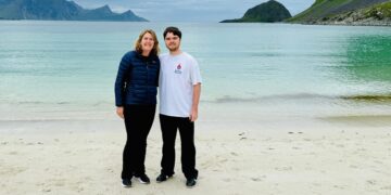 My 20-year-old son and I went on a cruise together. It was the first time we ever spent one-on-one time.