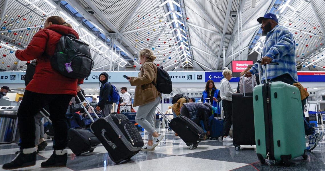 Here are the 20 airports with the most canceled flights since Friday, when government shutdown reductions began