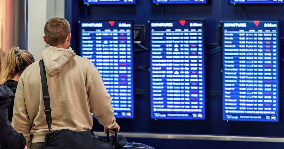 One number shows how hard the government shutdown has hit travel in the US’s biggest flight hub