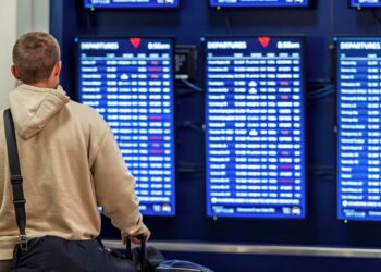 One number shows how hard the government shutdown has hit travel in the US’s biggest flight hub